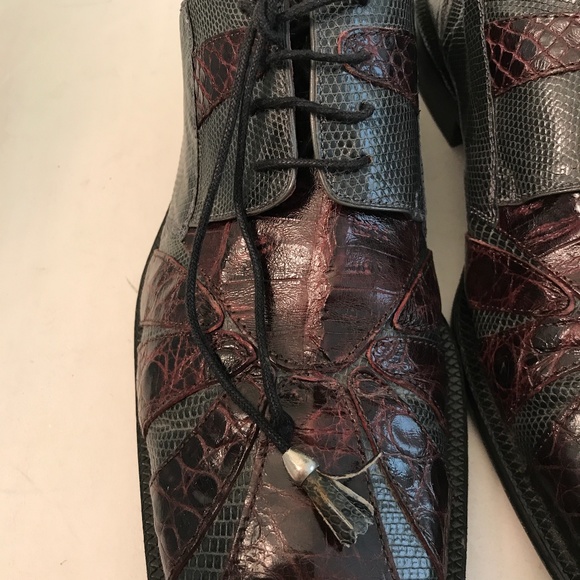 David Eden Limited Edition  crocodile/ Lizard shoe main image 5